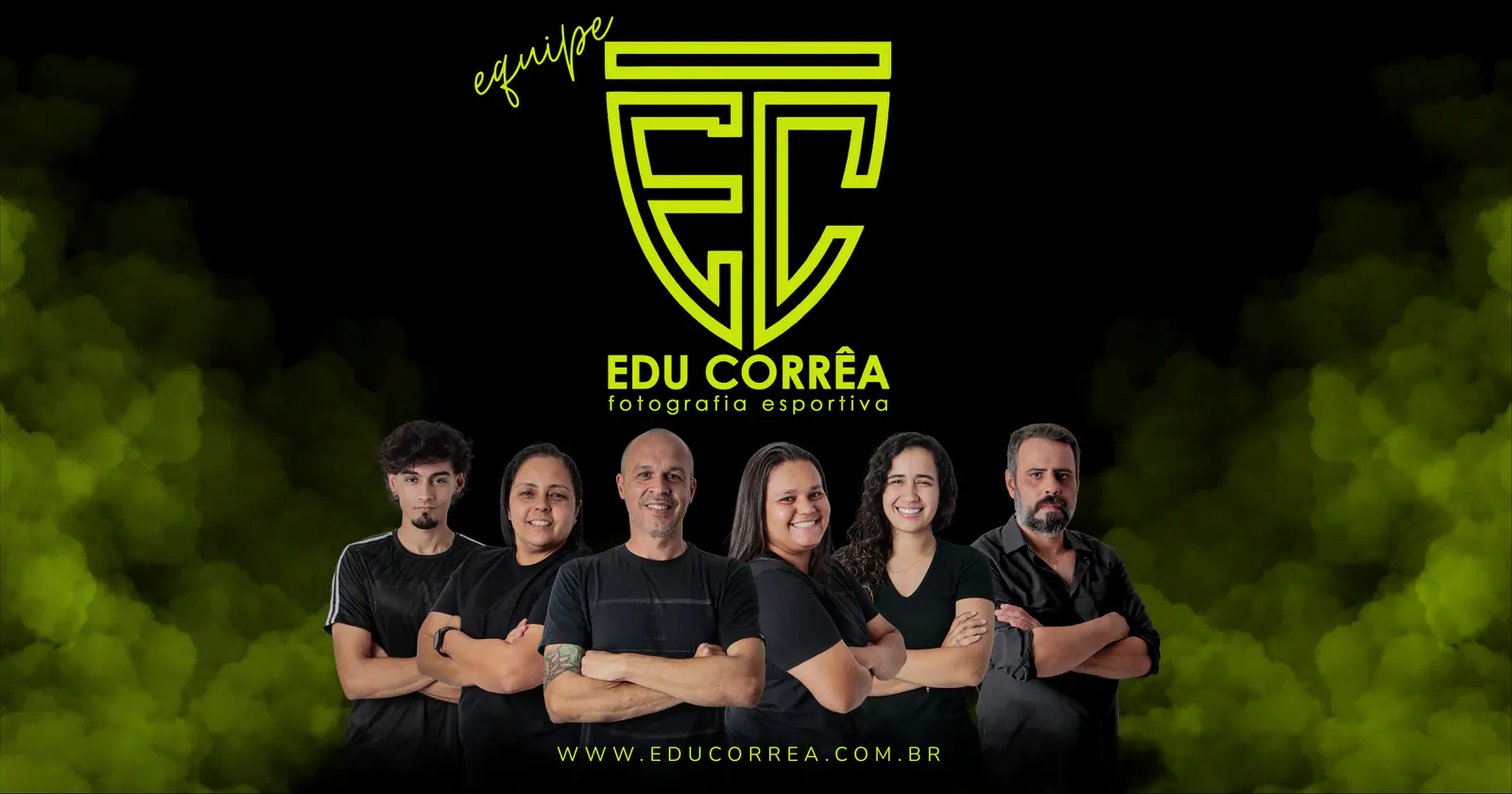 Equipe completa Edu Corrêa Fotografia Esportiva